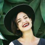 A girl smiling wide after getting teeth whitening in Cinnaminson, New Jersey