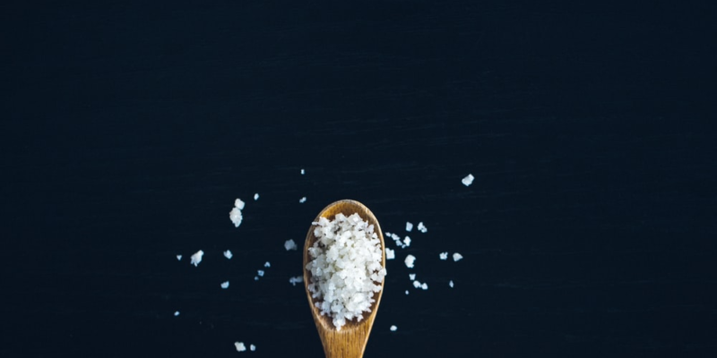 A spoon of salt